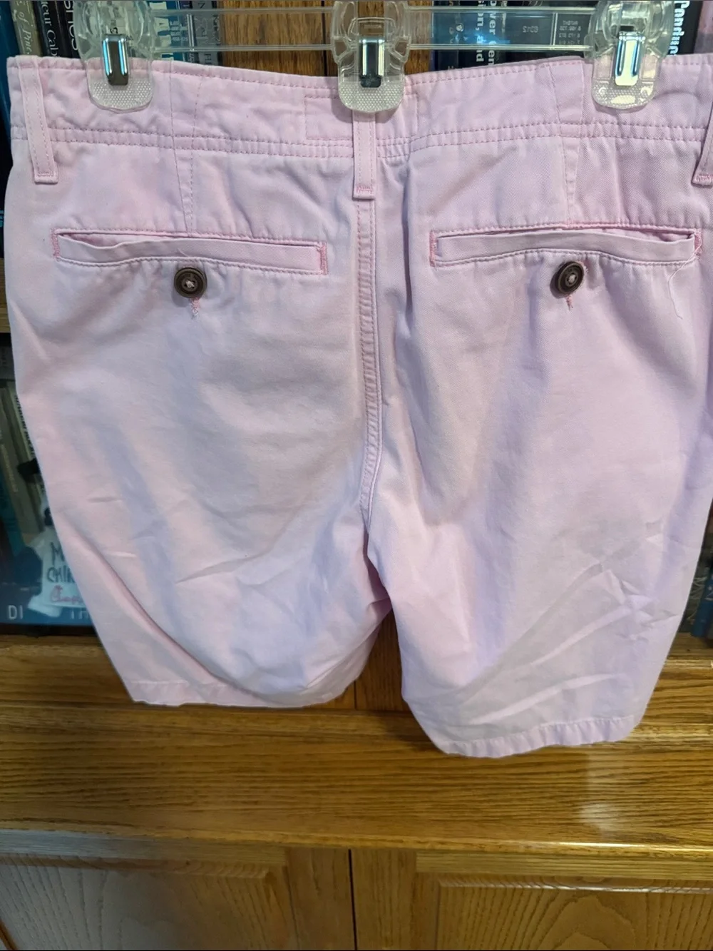 Red Camel Men’s Light Pink Flat Front Shorts